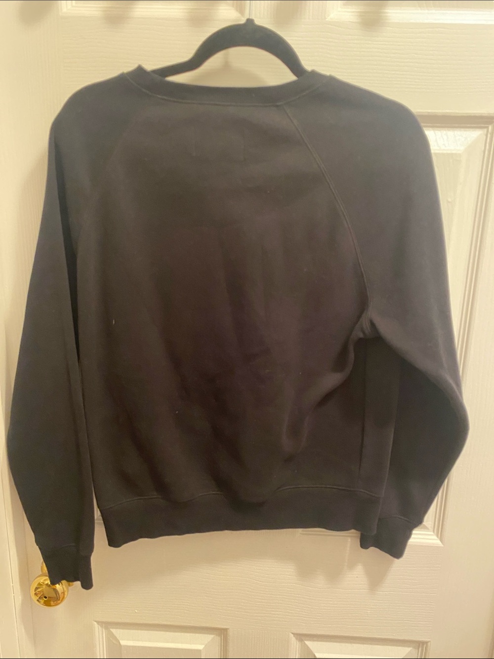 UGG Black Sweatshirt with Cream Sherpa Logo - Picture 4 of 4